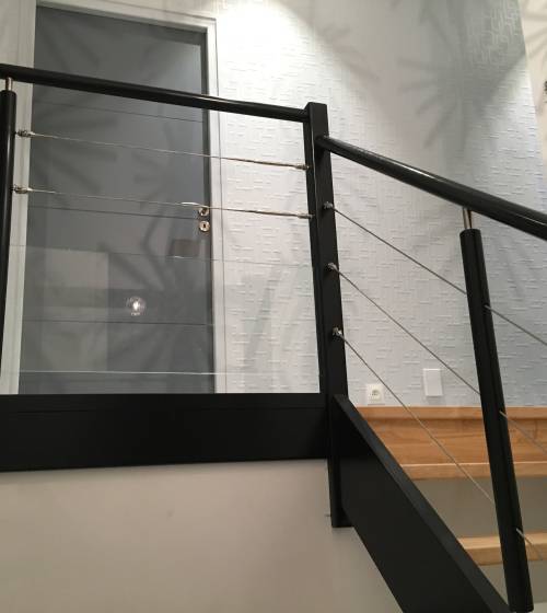 Rénovation escalier en bois à Nantes et Cholet