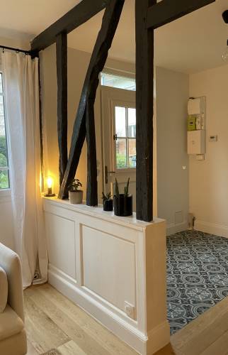 Entrée carreaux de ciment La Maison des Travaux Rouen 3