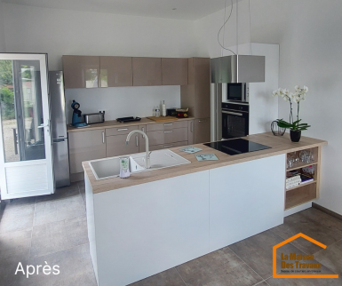 Rénovation de cuisine apres 1