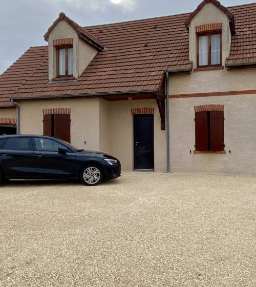 Aménagement d'une allée carrossable