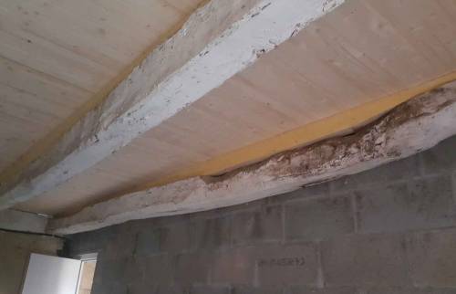 Isolation et plancher autoporté à Bourseul