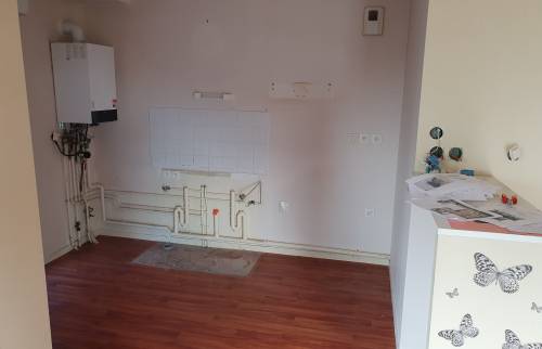 Démolition et enlèvement de l'ancienne cuisine à Bruz