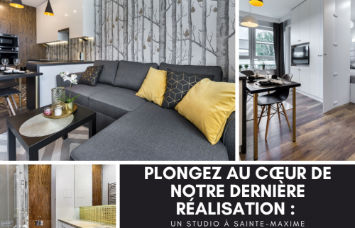 Rénovation Studio Sainte-Maxime : Transformation d'un Petit Espace par La Maison Des Travaux