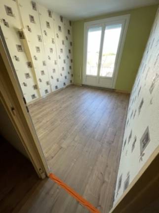 Rénovation en cours d'un appartement à Soissons