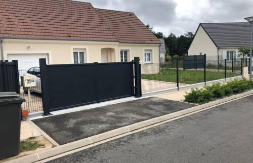 Portail + clôture à CHAILLES (41)