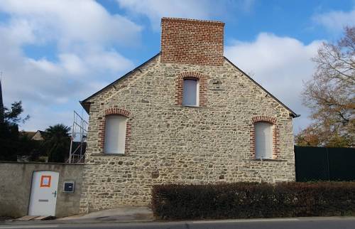 Façade latérale rénovée