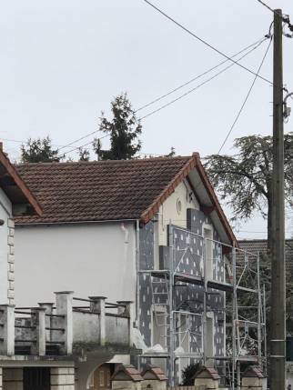 Pose de l'ITE (Yerres 91330)