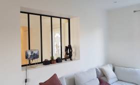 Pose d'une verrière à Vertou