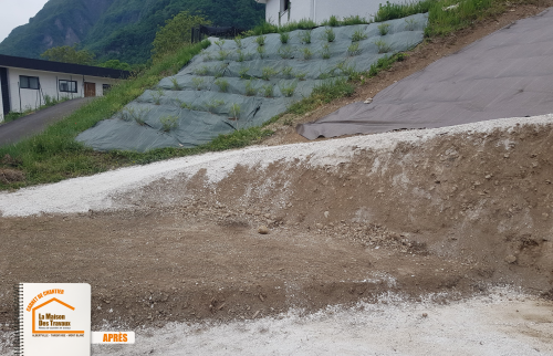 terrassement Grésy-sur-Isère, optimisation terrain extérieur, aménagement terrain maison, travaux terrassement montagne, artisan terrassement Savoie