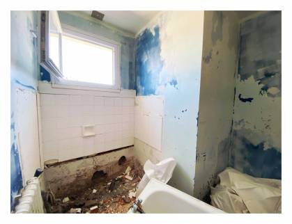 Salle de bain avant travaux de rénovation - Cholet 49