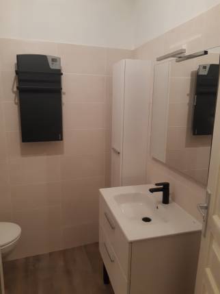 Salle de bain d'une suite parentale aménagée - Jujurieux 01