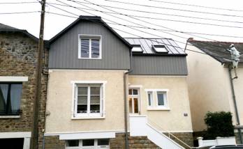 Elévation de maison plus sarking