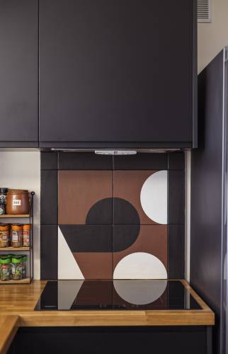 Fond de hotte Art Déco