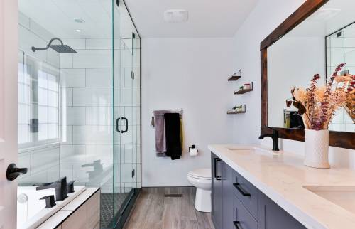 Rénovation salle de bain moderne