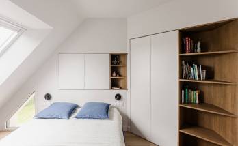 Travaux dans la chambre d'amis terminée