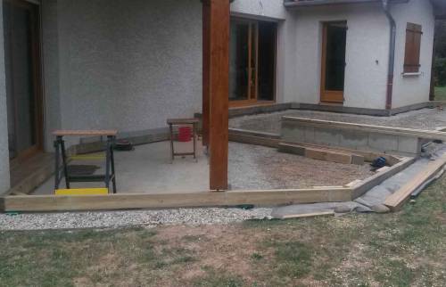  Pose de la structure périphérique