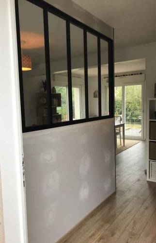 Installation d'une verrière à Honfleur