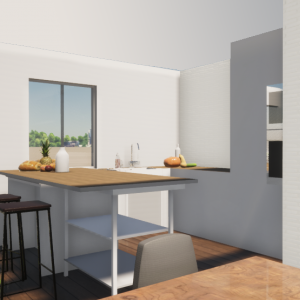 Proposition d'aménagement - Chloé Knockaert - La Maison Des Architectes