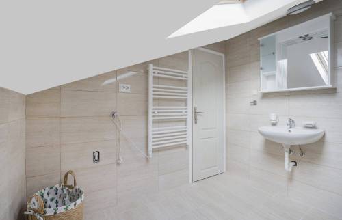 Création d'une salle de bains sous des combles 