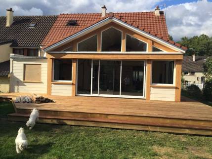 Construction d'une extension bois - Tournan-en-Brie 77220