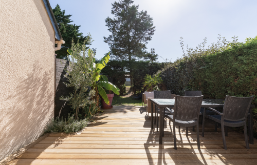 Création d'une terrasse en bois à Vertou