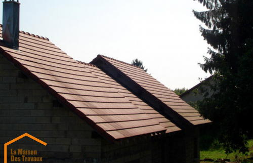 Couverture en tuiles mécaniques, existante - Exposition