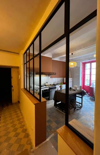 travaux rénovation intérieure cloison  La Maison Des Travaux Ales