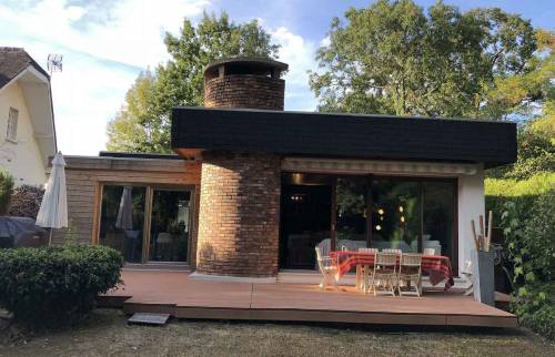 Façade arrière avant travaux (Montgeron 91230)