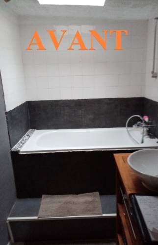 Salle de bain aprés rénovation 