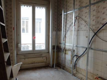 Vue pendant Travaux