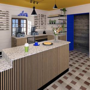 Bar intérieur coffee shop
