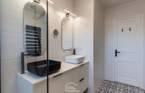 Salle de bain Black and White