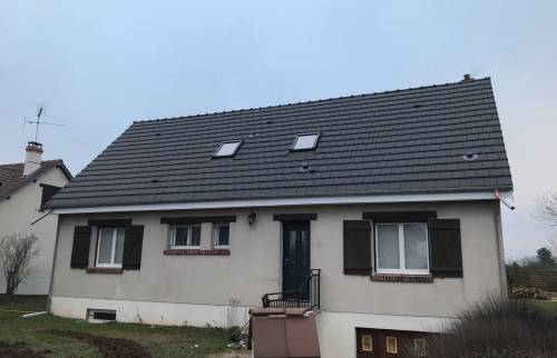 Façade avant rénovée