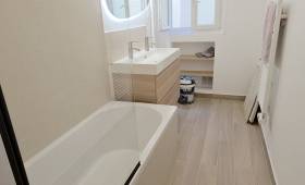 Rénovation complète d’une salle de bain à porte de clichy