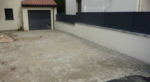 Travaux allée de garage Evian les Bains