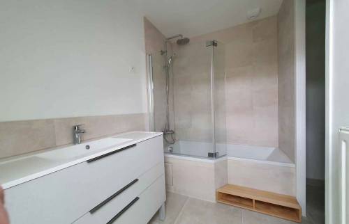 salle de bain rénovée