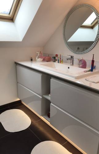 Rénovation d’une salle de bain pour enfants à Annecy 