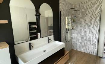 Grand meuble vasque