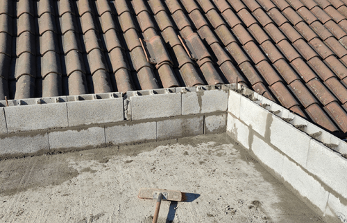 Construction d’un garage végétalisé à toit plat (33800)