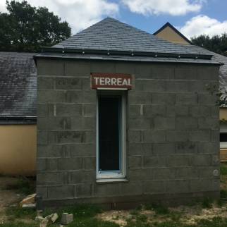 Création d'une extension de maison - travaux de menuiserie PVC - Nantes (44000)