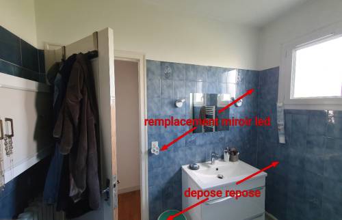 Prise de Mesures pour Rénovation de Salle de Bain