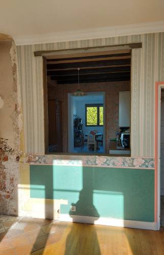 Ouverture du mur porteur