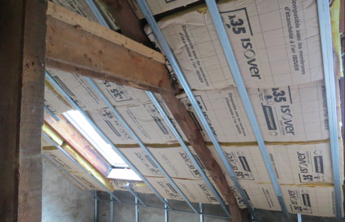 Pose d'isolation dans les combles - Quéven (56530)