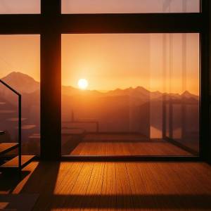 Intérieur rénové du loft à Saint-Félix-de-Tournegat - Florian Faure architecte