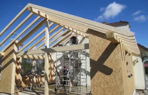 Agrandissement d’une maison en périphérie d’Annemasse 