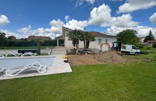 Rénovation de jardin à Rhône