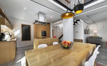 Rénovation de maison avec cuisine ouverte sur le séjour - Lille 59000