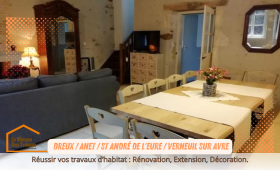 Rénovation à Verneuil-sur-Avre : Allier tradition et modernité