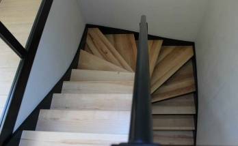Installation escalier sur mesure - Quéven (56530)