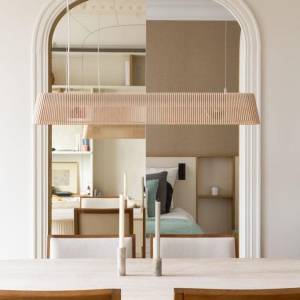 Cuisine ouverte chic et conviviale rénovée dans un appartement à Neuilly – Camille AUDER